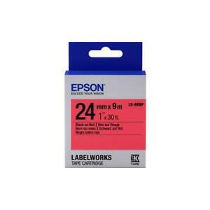 КАРТРИДЖ Label EPSON LK6RBP Pastel Blk/Red 24/9(C53S656004)