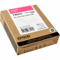 КАРТРИДЖ Epson T40D3 (SureColor SC-T3100/5100, XL 50мл, пурпурный)(C13T40D340)